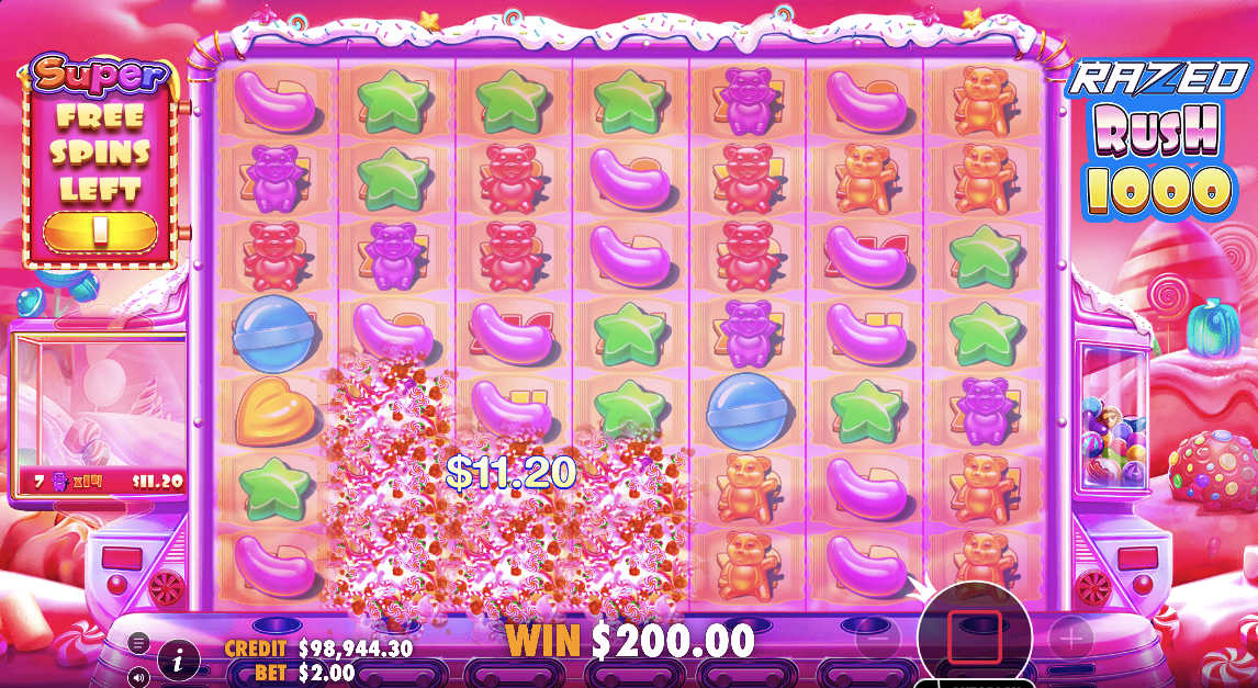 Razed Rush 1000 Slot